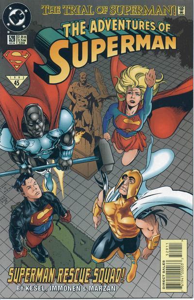 Adventures of Superman #529 CVR A DC Comics 1995 FN
