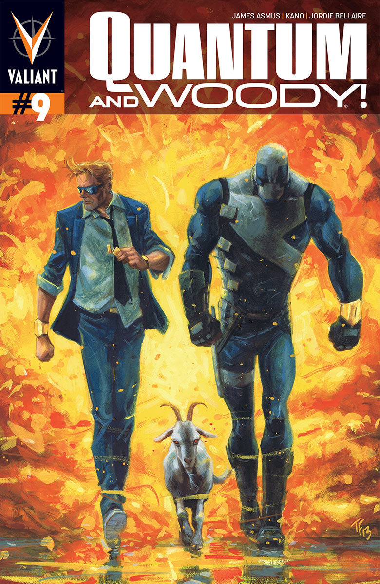 Quantum and Woody #9 CVR A DMG/Valiant Entertainment 2014 FN