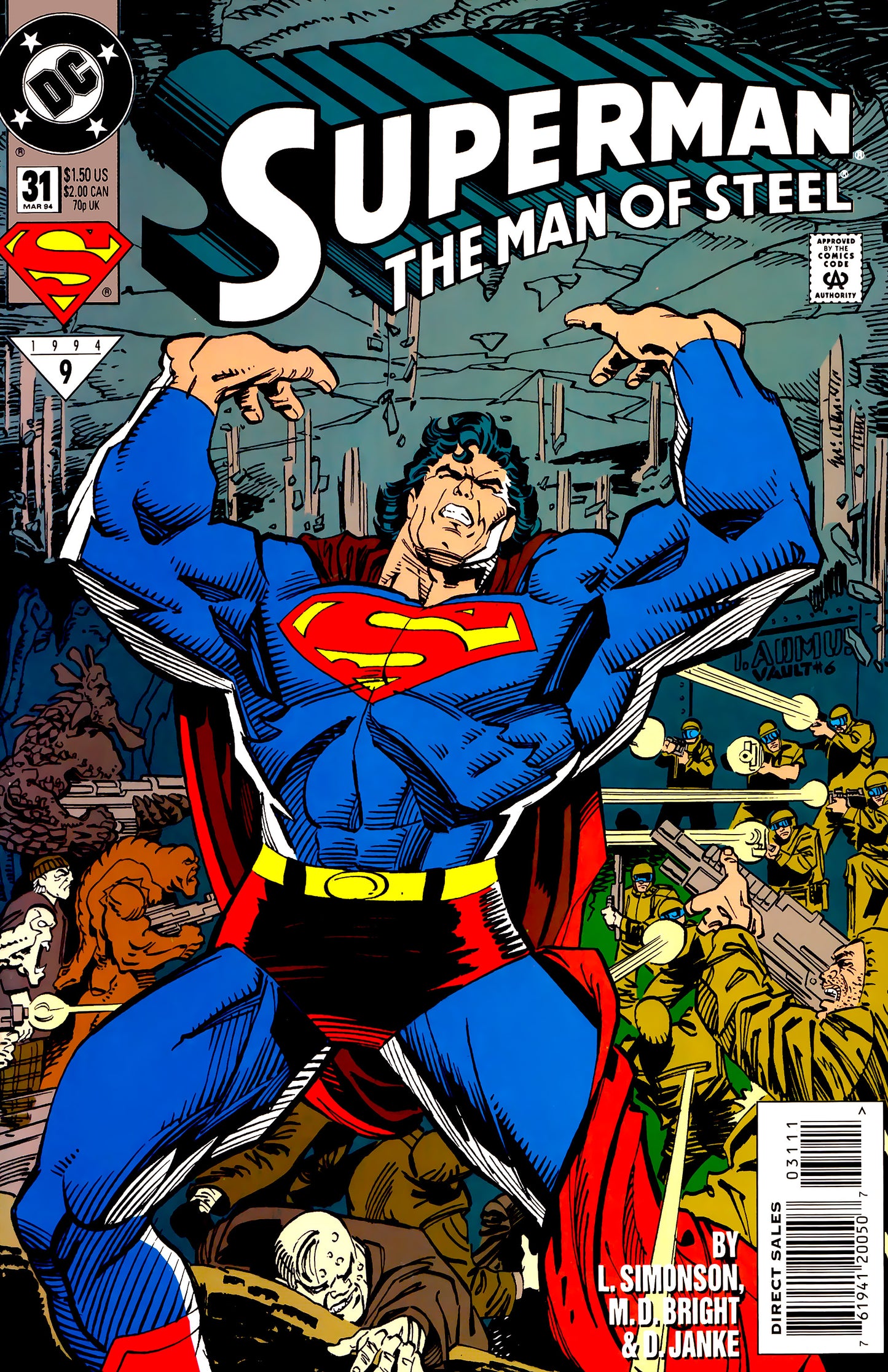 Superman: The Man of Steel #31 - CVR A (FN)