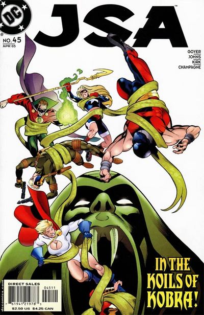 JSA #45 CVR A DC Comics 2003 FN