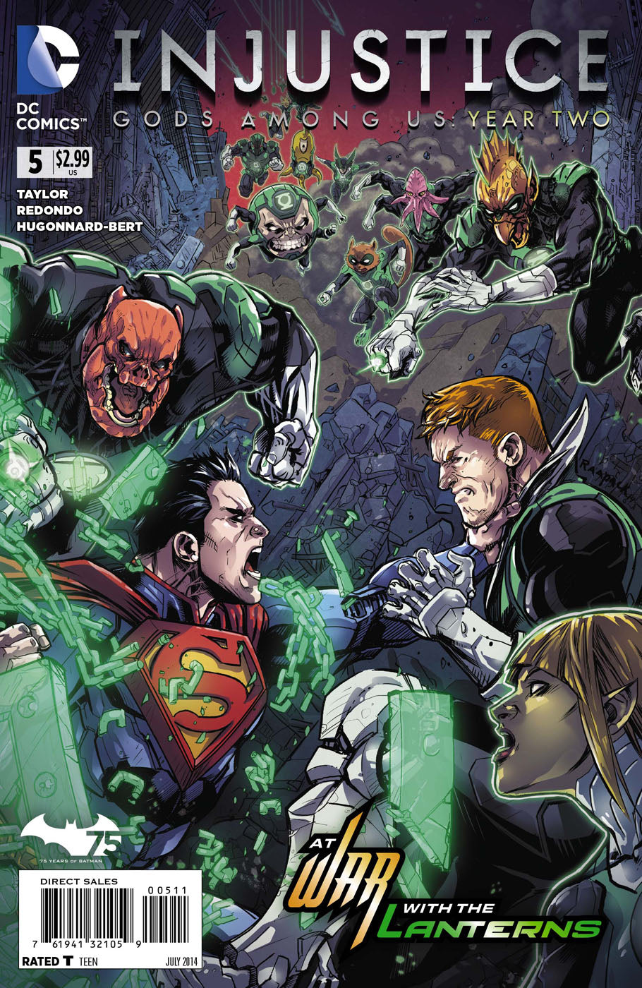 Injustice: Gods Among Us Year Two #5 CVR A Unknown Publisher 2014 FN
