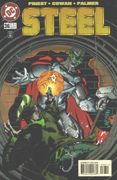 Steel #36 CVR A DC Comics 1997 FN