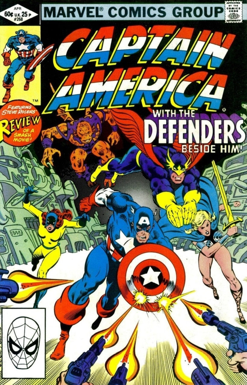 Captain America #268 CVR A Marvel 1982 FN