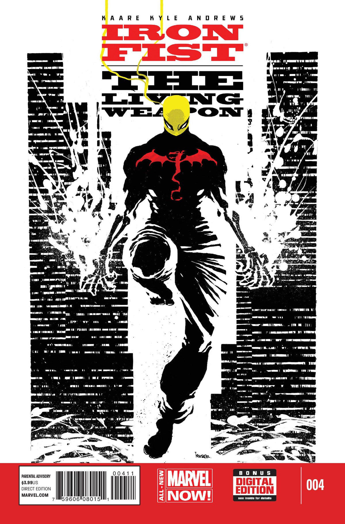 Iron Fist: The Living Weapon #4 CVR A Marvel 2014 VF