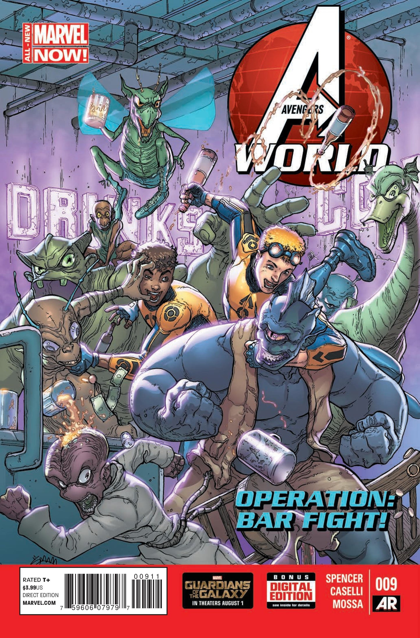 Avengers World #9 - CVR A (FN)