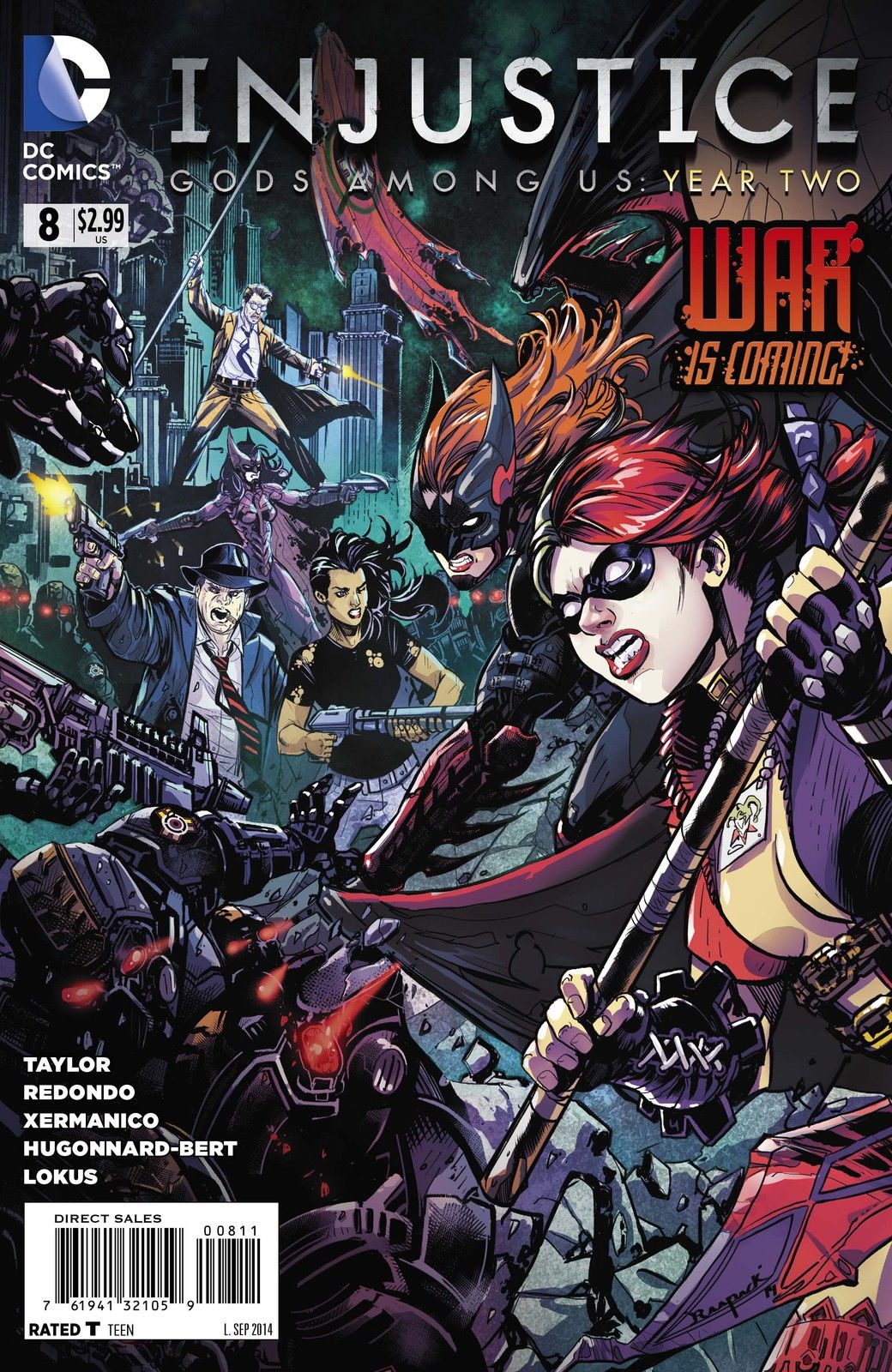 Injustice: Gods Among Us Year Two #8 CVR A Unknown Publisher 2014 FN
