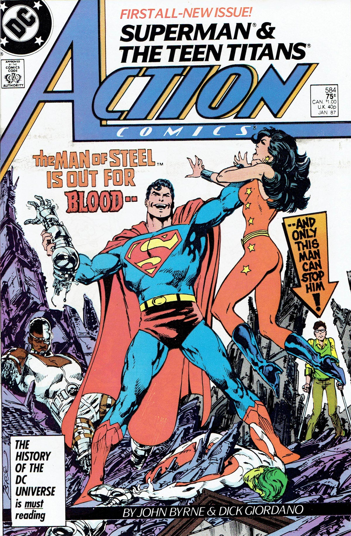 Action Comics #584 - CVR A (VF)