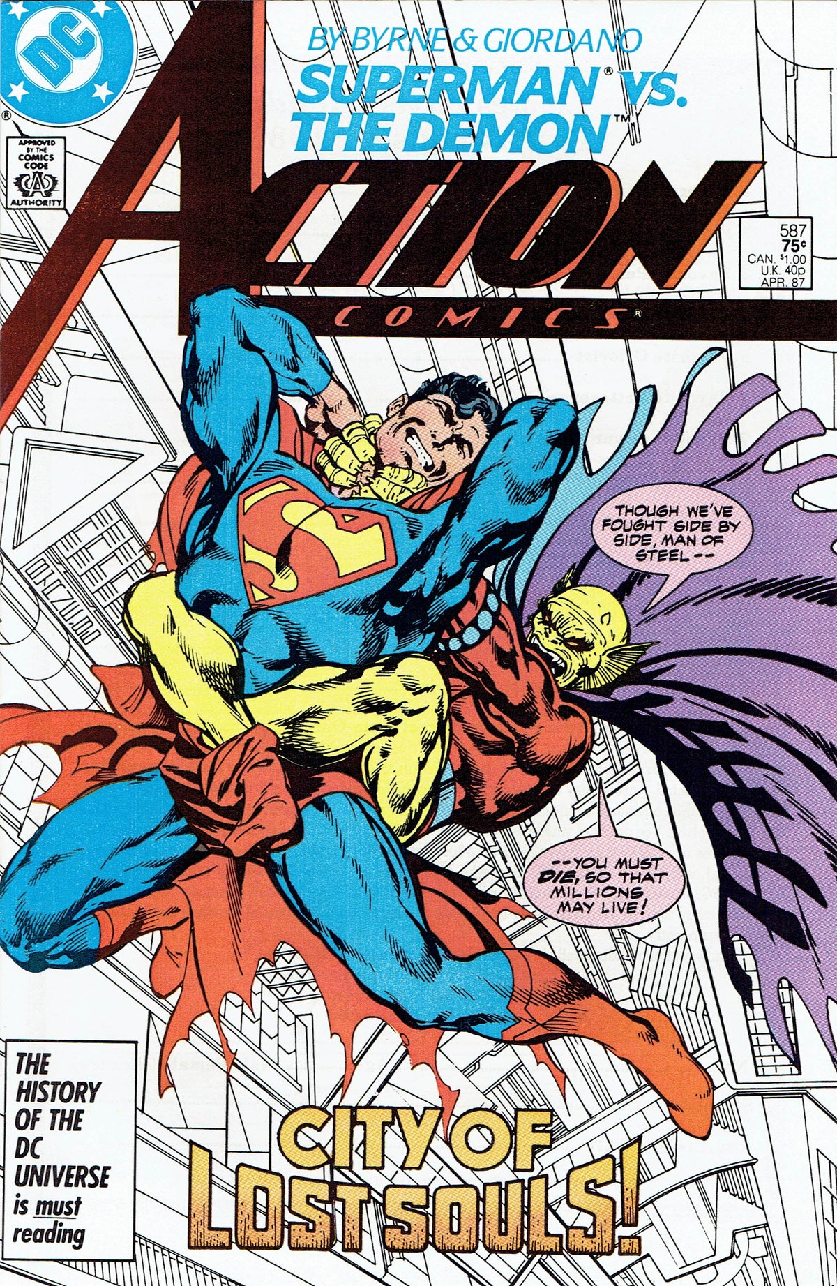 Action Comics #587 - CVR A (VF)