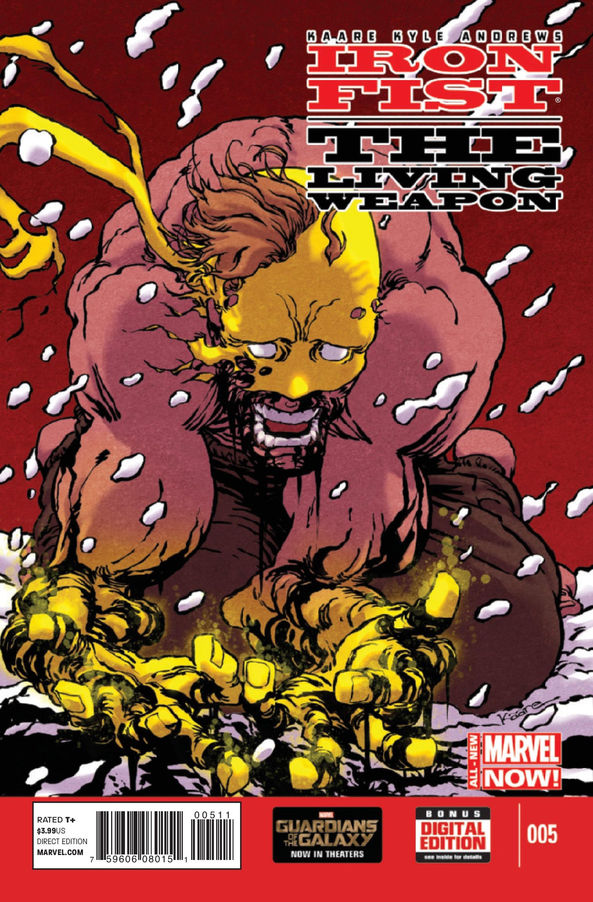 Iron Fist: The Living Weapon #5 CVR A Marvel 2014 VF