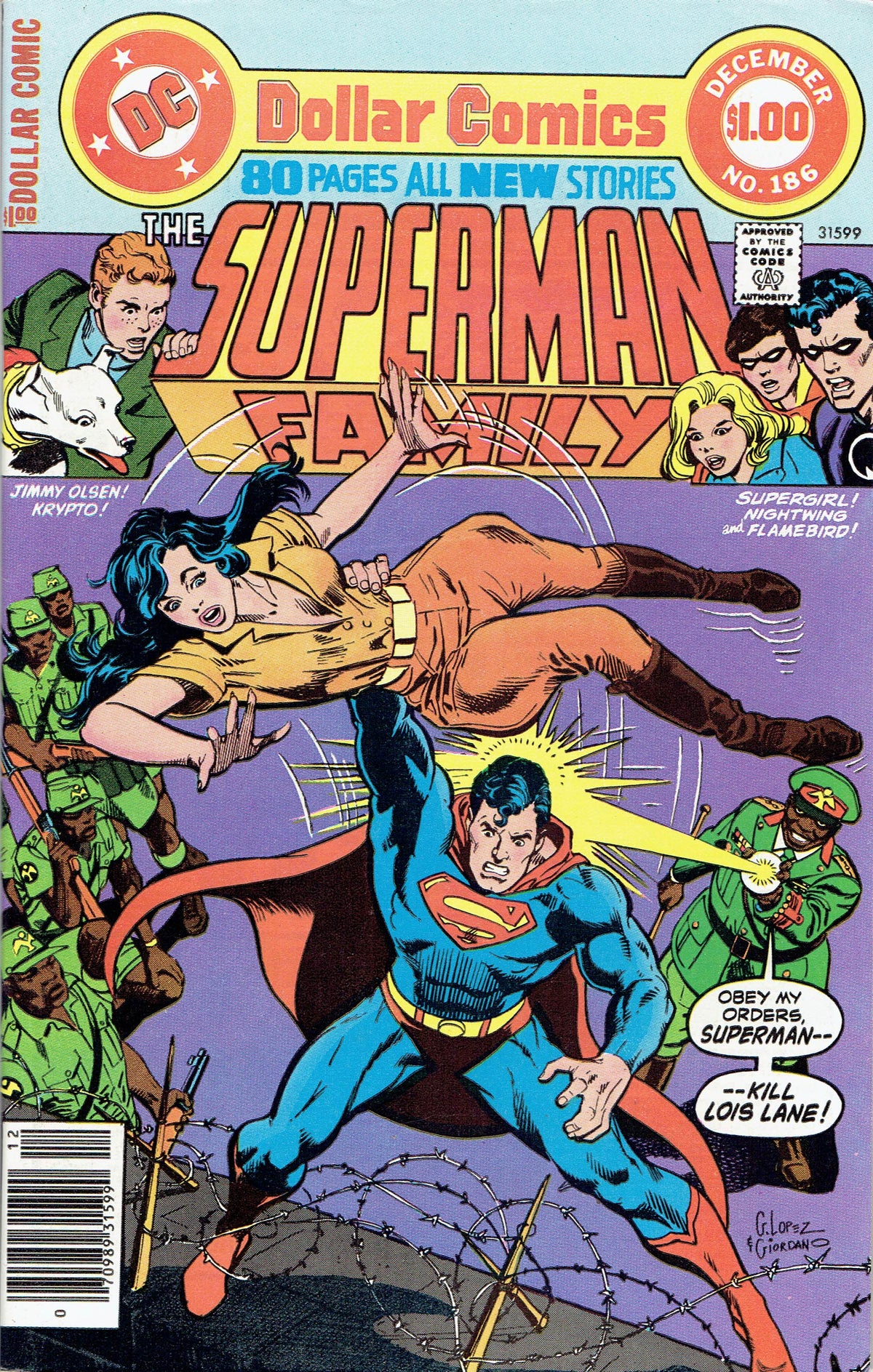 The Superman Family #186 CVR A DC Comics 1977 G/VG