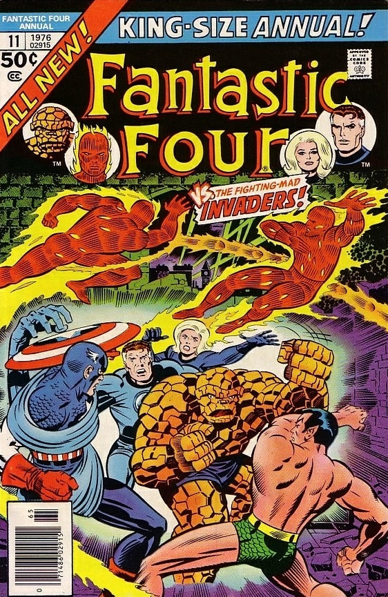 Fantastic Four Annual #11 CVR A Marvel 1976 FN