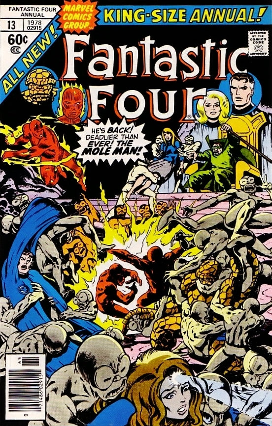 Fantastic Four Annual #13 CVR A Marvel 1978 FN