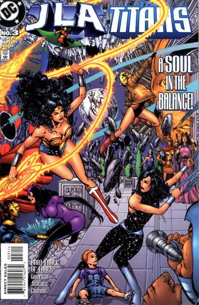 JLA/Titans #3 CVR A DC Comics 1999 FN