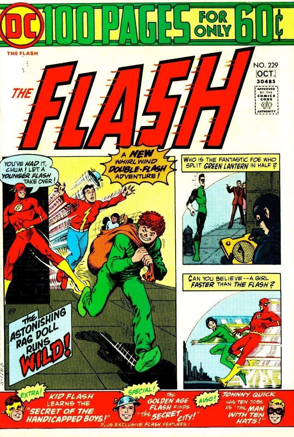 The Flash #229 CVR A DC Comics 1974 VG