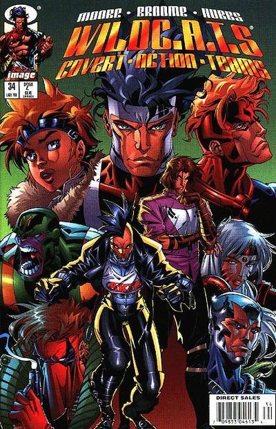 WildC.A.T.s: Covert Action Teams #34 CVR A Image 1997 VF