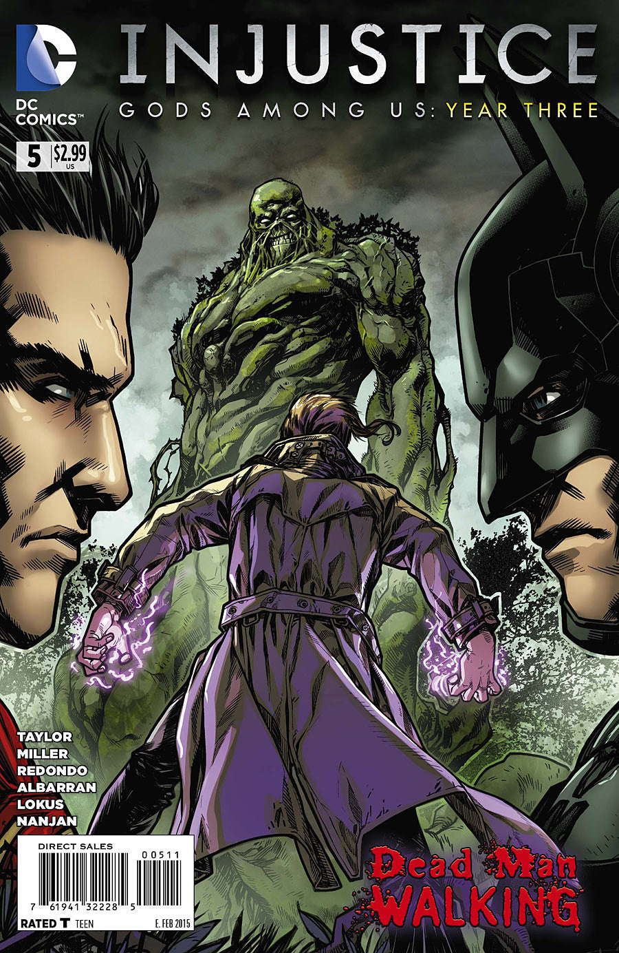 Injustice: Gods Among Us Year Three #5 CVR A dc comics 2014 FN