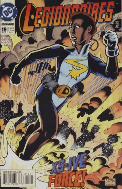 Legionnaires #19 CVR A DC Comics 1994 VF