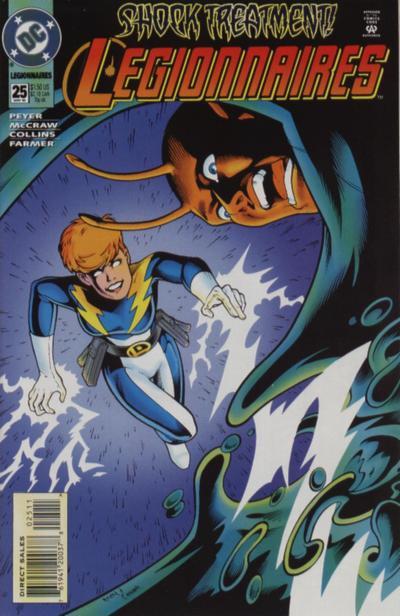 Legionnaires #25 CVR A DC Comics 1995 VF