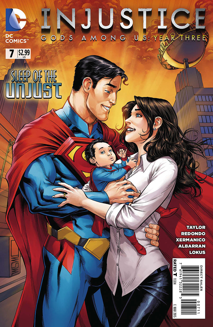 Injustice: Gods Among Us Year Three #7 CVR A dc comics 2015 FN