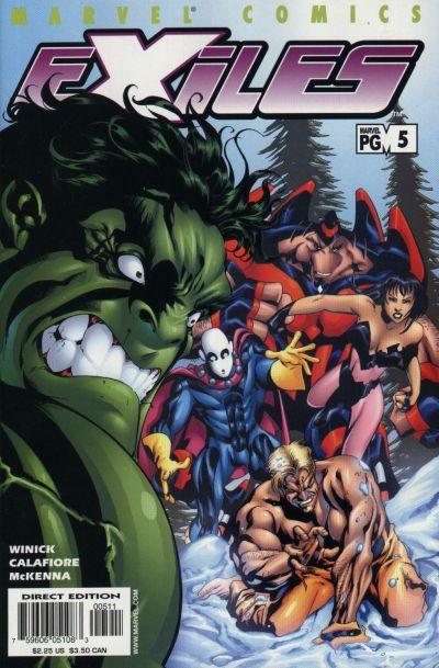 Exiles #5 CVR A Marvel 2001 VF