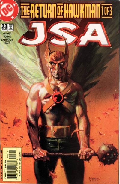 JSA #23 CVR A DC Comics 2001 FN