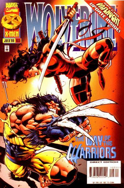Wolverine #103 CVR A Marvel 1996 FN