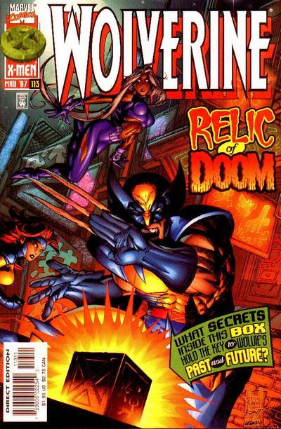 Wolverine #113 CVR A Marvel 1997 FN