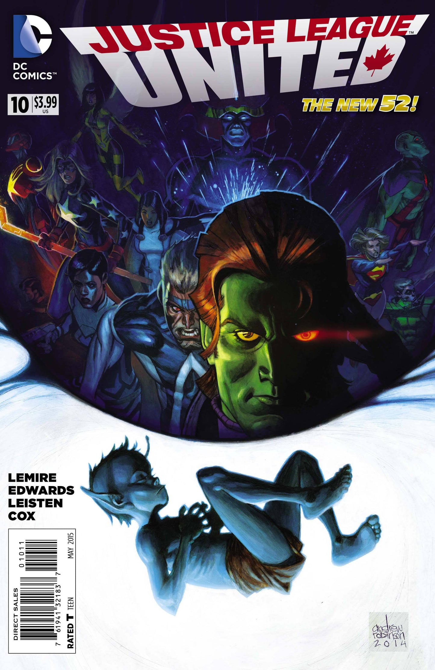 Justice League United #10 - CVR A (FN)
