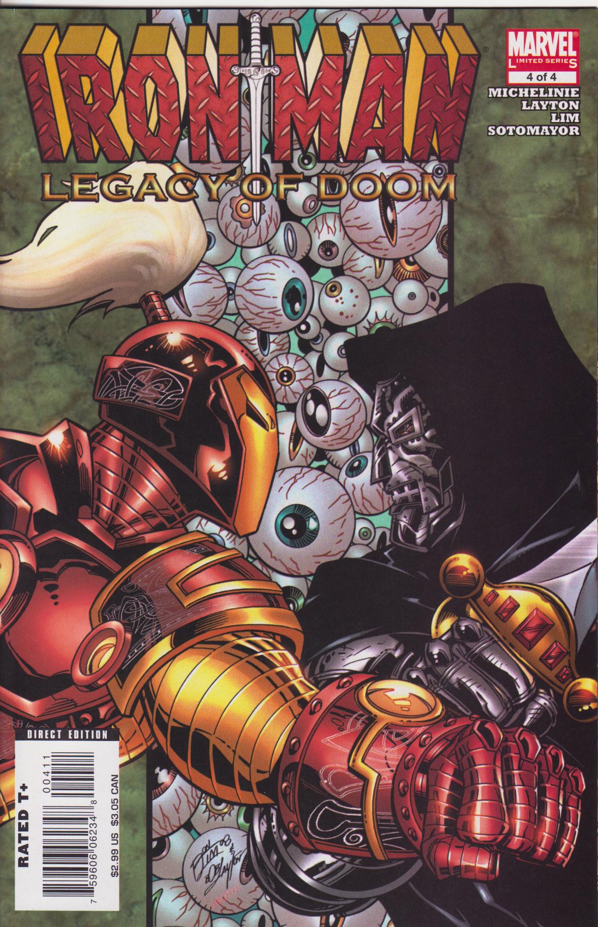 Iron Man: Legacy of Doom #4 - CVR A (FN)