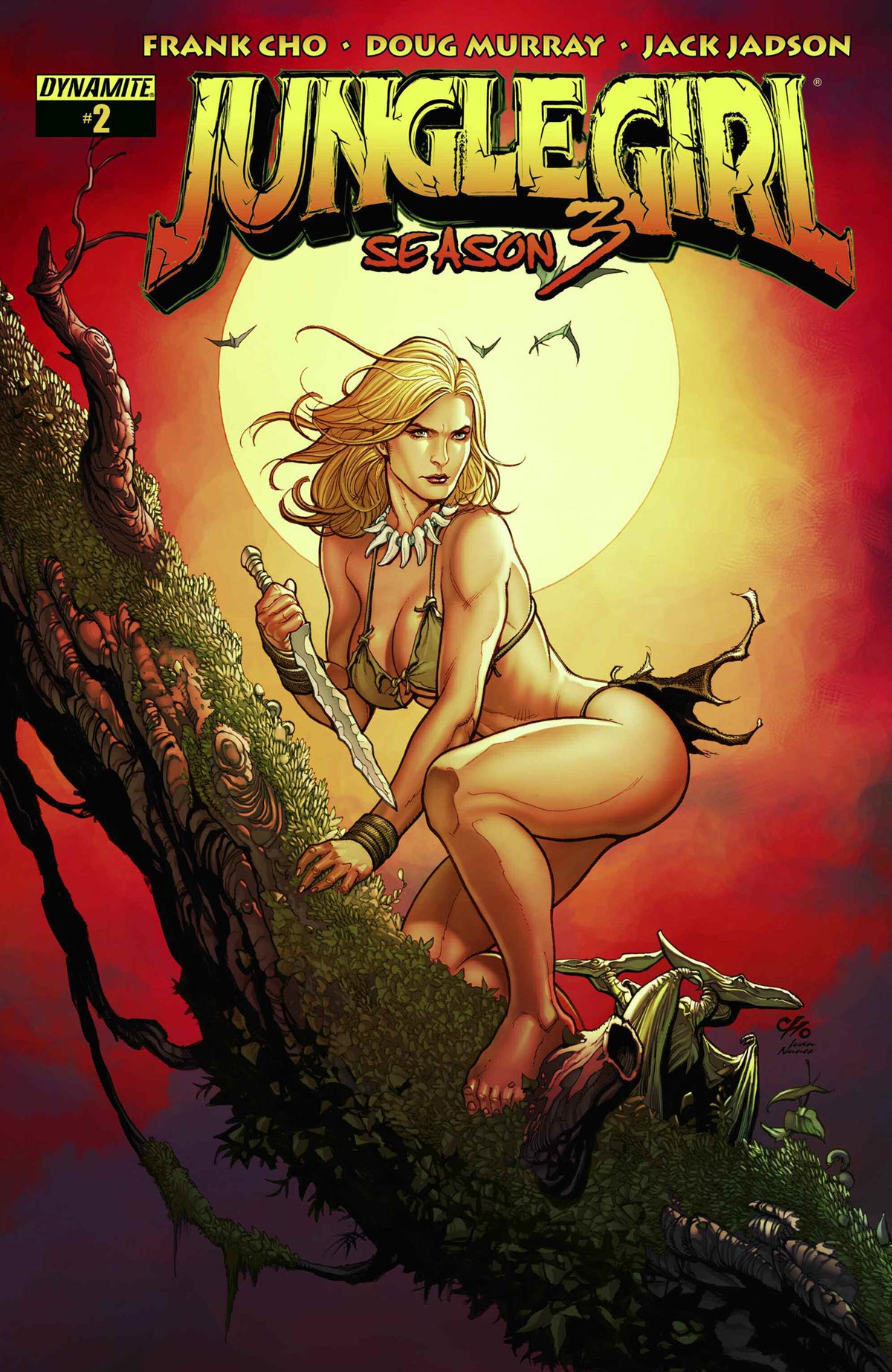 Jungle Girl: Season Three #2 CVR A Dynamite Entertainment 2015 VF