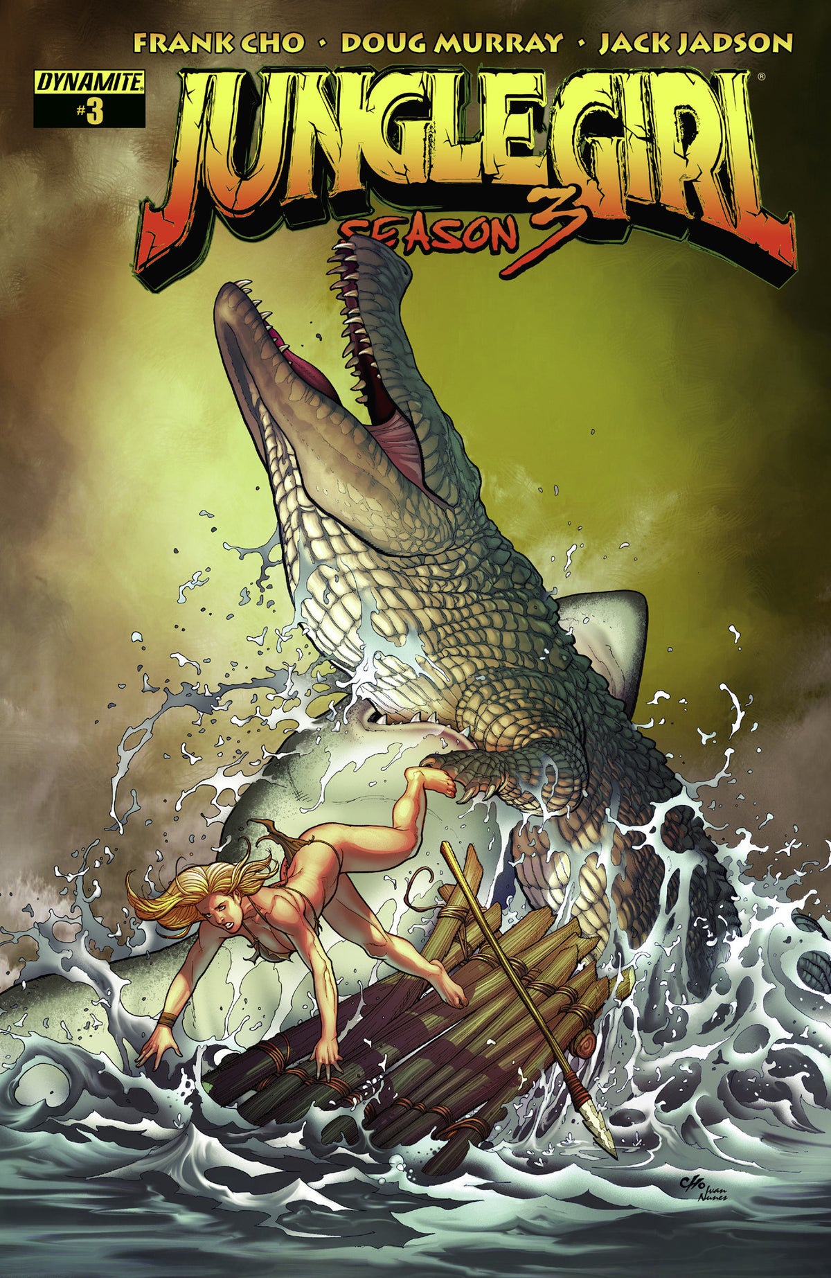 Jungle Girl: Season Three #3 CVR A Dynamite Entertainment 2015 VF