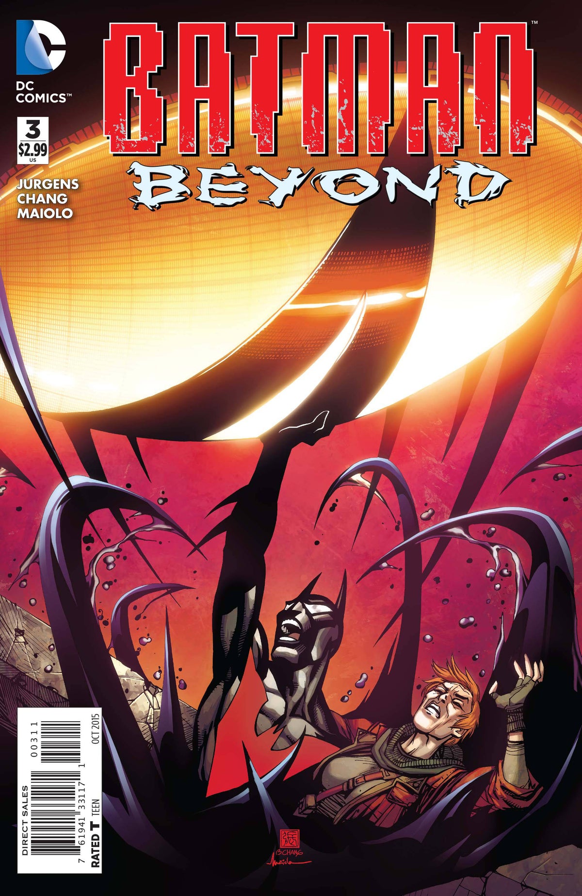 Batman Beyond #3 CVR A DC Comics 2015 VF