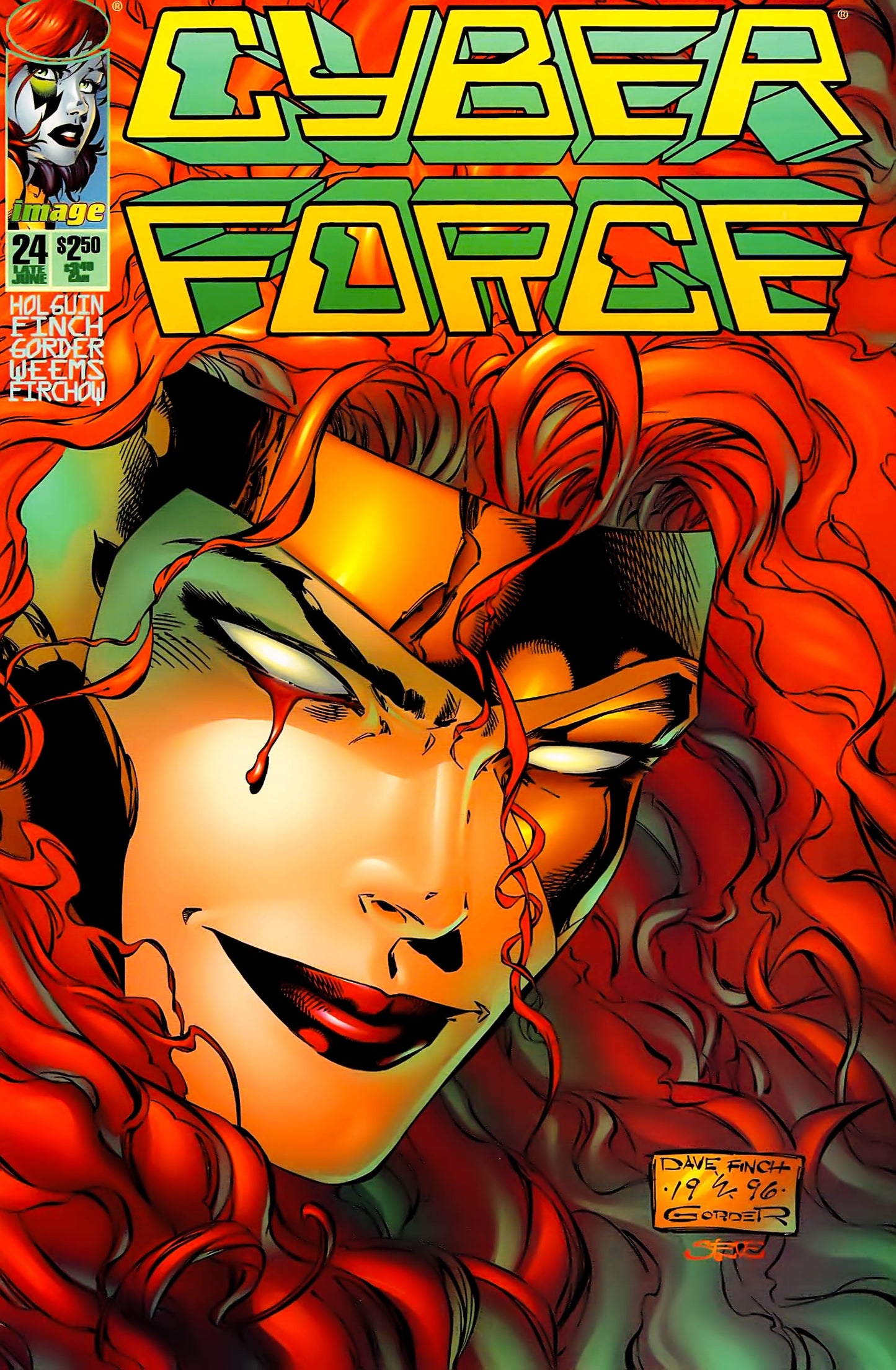 Cyberforce #24 - CVR A (VF/NM)