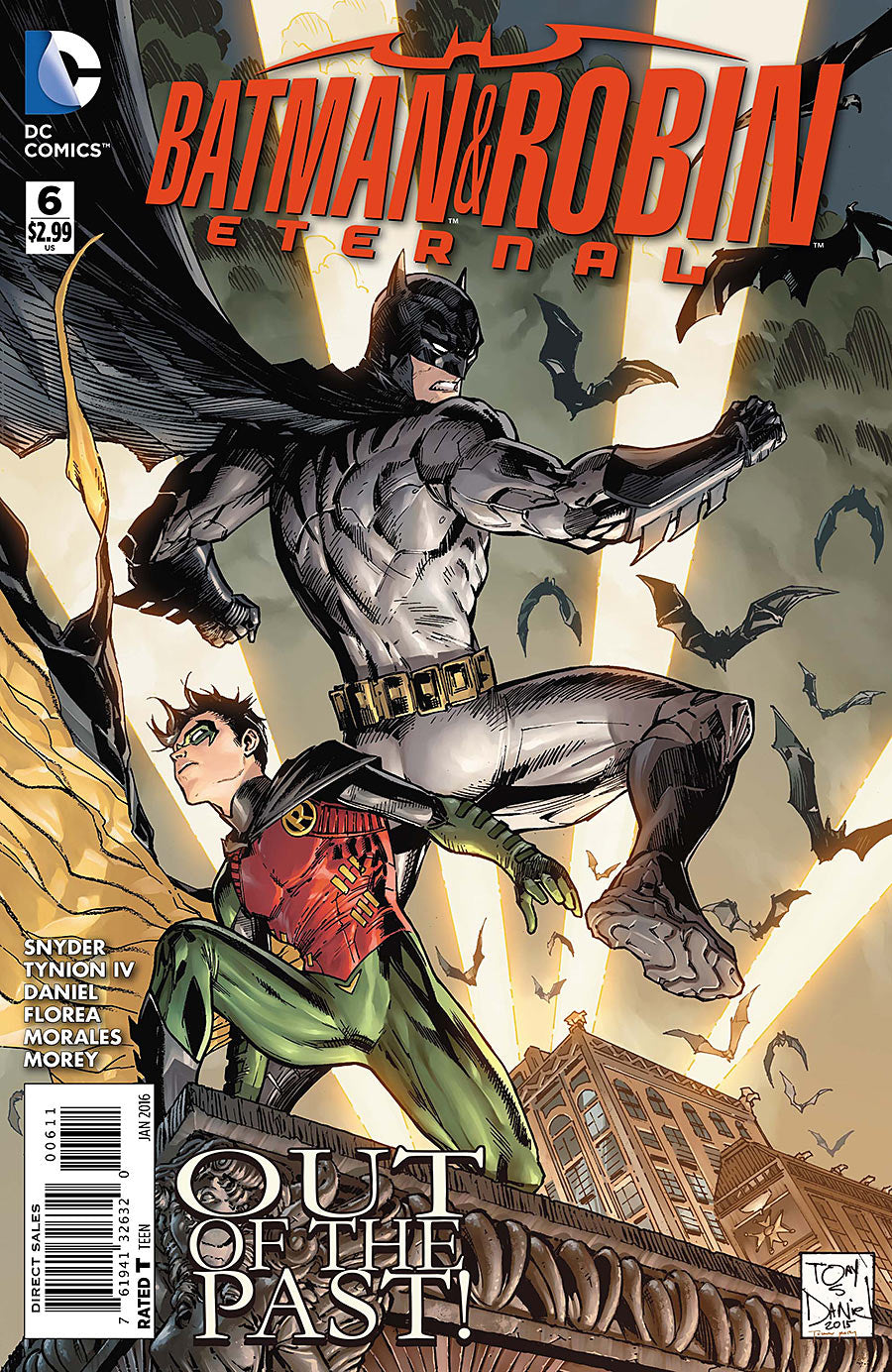 Batman & Robin Eternal #6 CVR A DC Comics 2015 VF