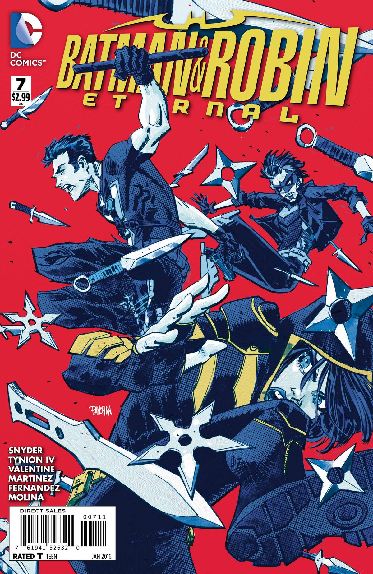 Batman & Robin Eternal #7 CVR A DC Comics 2015 VF