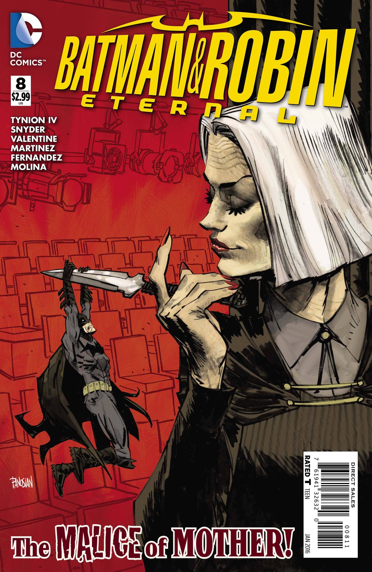 Batman & Robin Eternal #8 CVR A DC Comics 2015 VF