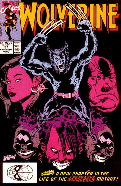Wolverine #31 CVR A Marvel 1990 FN