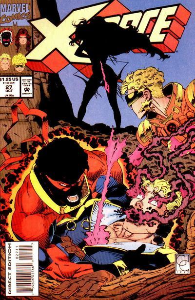 X-Force #27 CVR A Marvel Comics 1993 FN