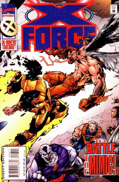 X-Force #46 CVR A Marvel Comics 1995 FN