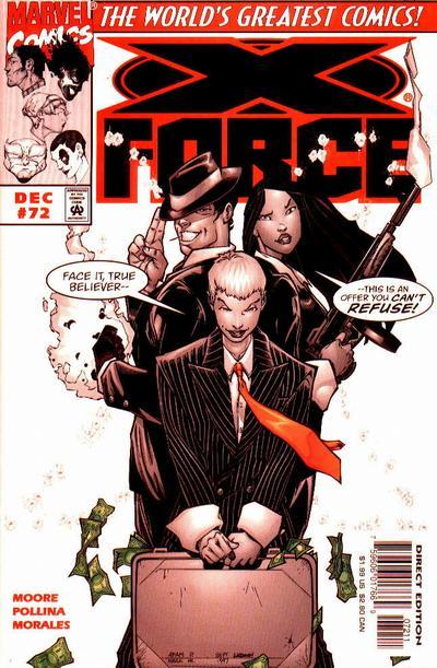 X-Force #72 CVR A Marvel Comics 1997 FN