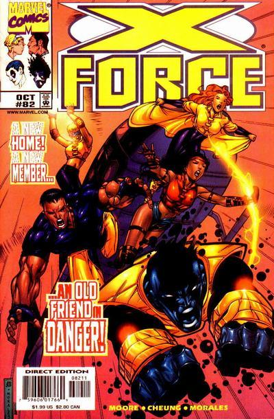 X-Force #82 CVR A Marvel Comics 1998 FN