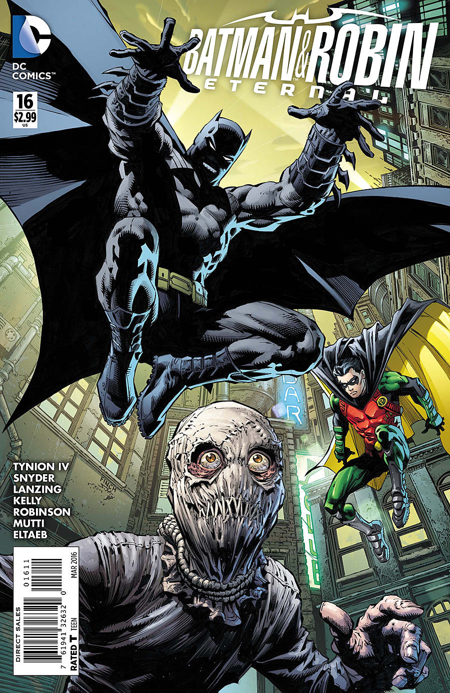 Batman & Robin Eternal #16 CVR A DC Comics 2016 VF