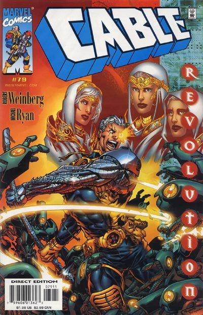 Cable #79 CVR A Marvel 2000 VF