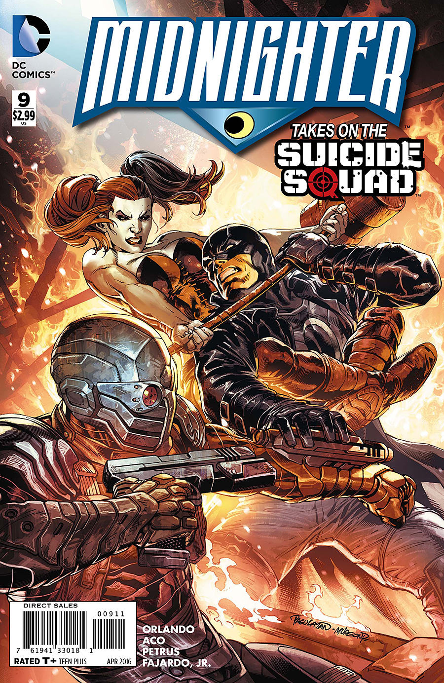 Midnighter #9 CVR A DC Comics 2016 VF