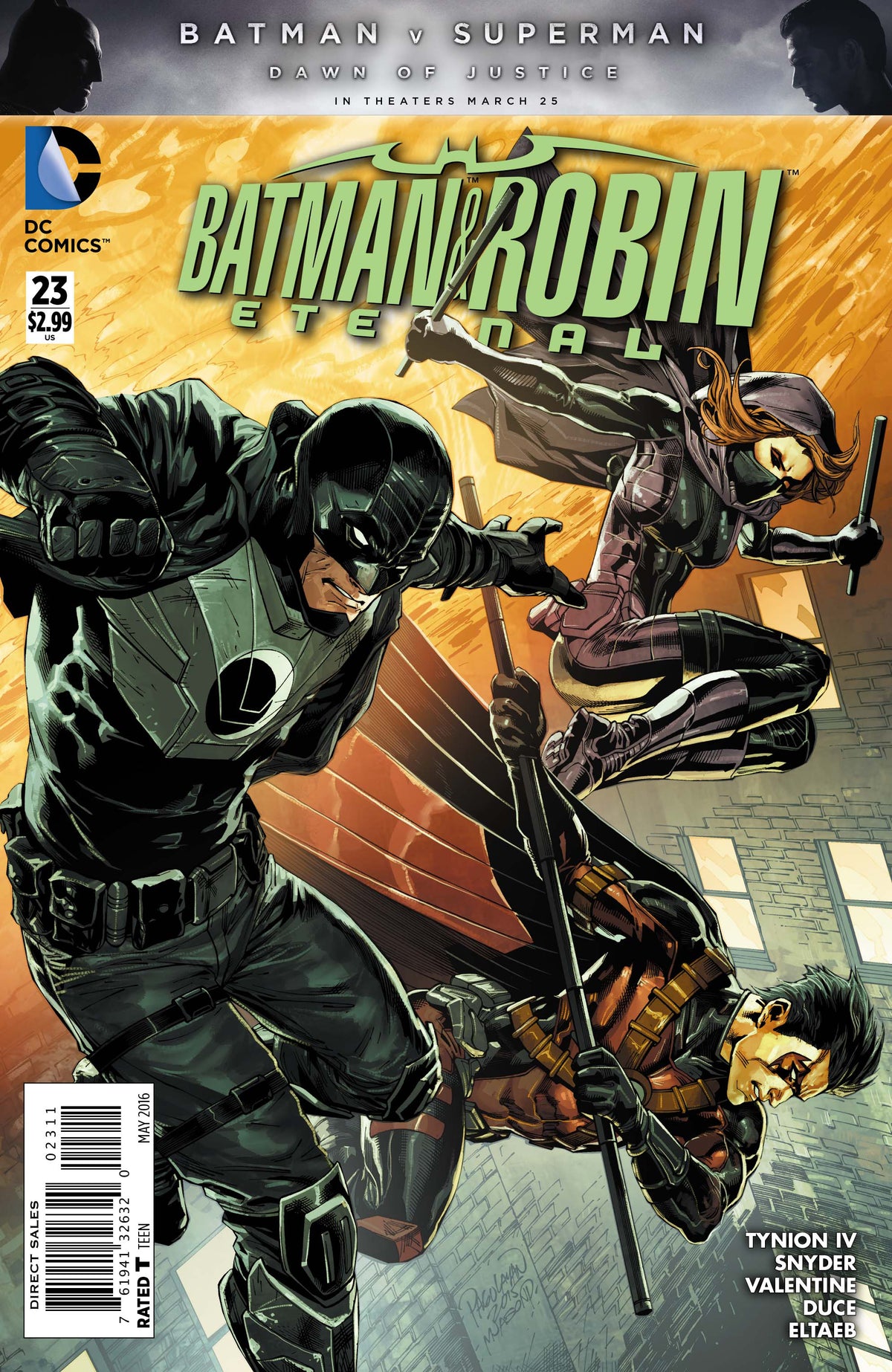 Batman & Robin Eternal #23 CVR A DC Comics 2016 VF