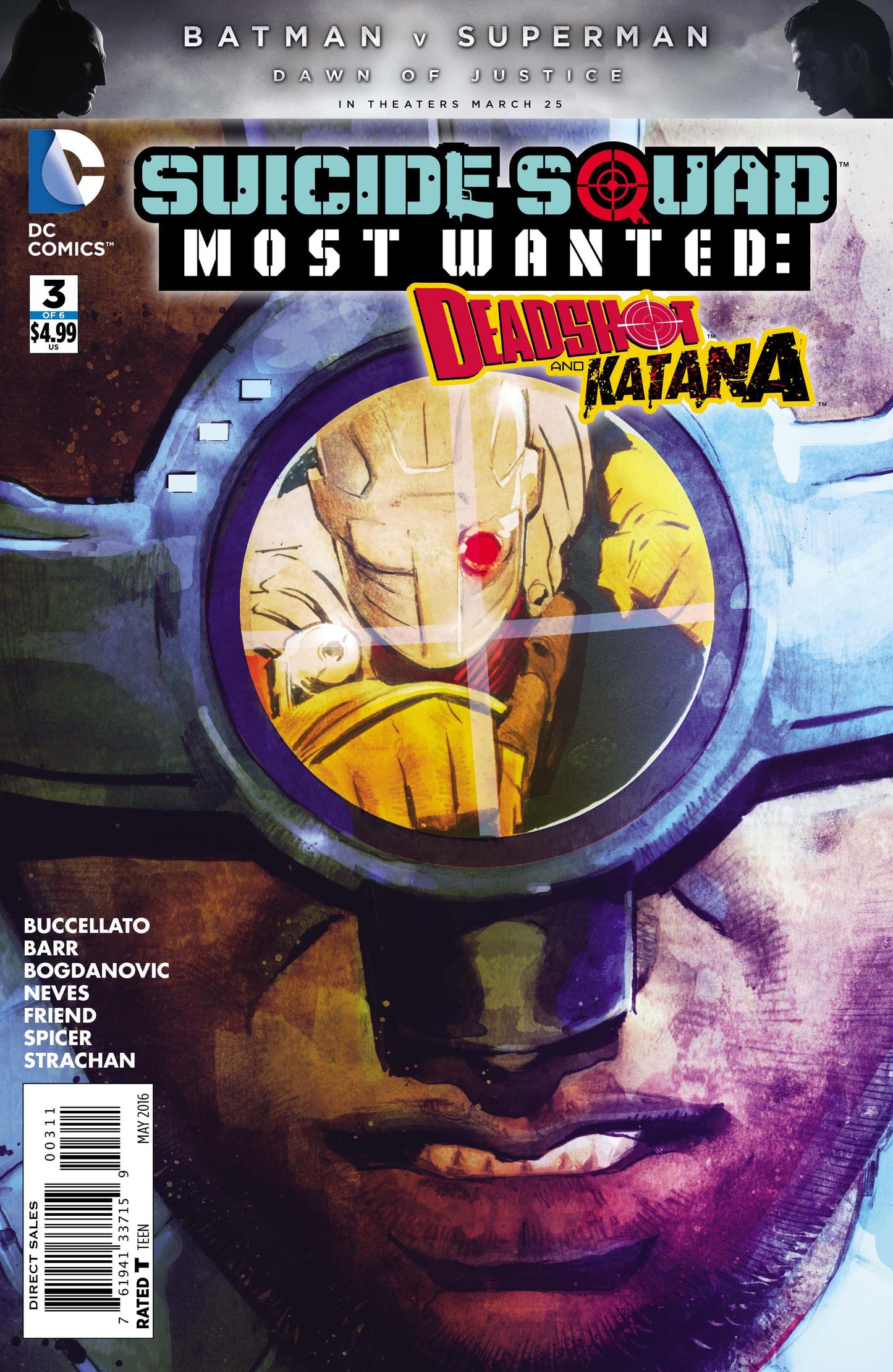 Suicide Squad Most Wanted: Deadshot & Katana #3 - CVR A (VF)