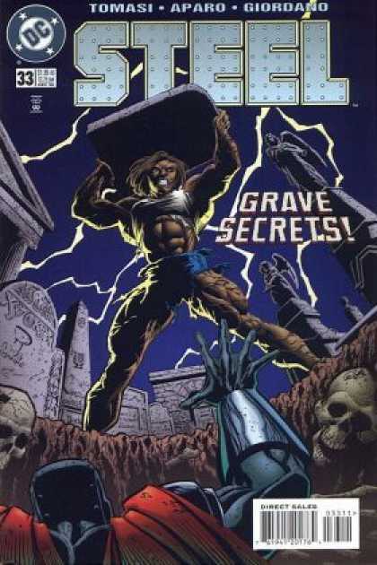 Steel #33 CVR A DC Comics 1996 FN