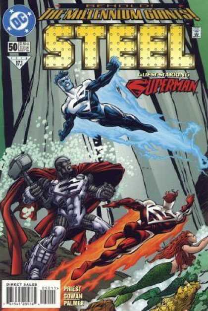 Steel #50 CVR A DC Comics 1998 FN