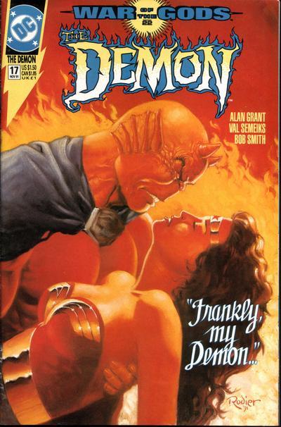 The Demon #17 CVR A DC Comics 1991 VF