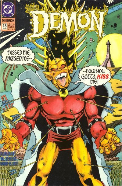 The Demon #18 CVR A DC Comics 1991 VF